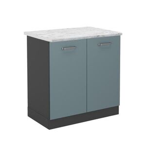 Vicco SPODNÁ SKRINKA POD DREZ R-Line Modrošedá 80 cm AP mramor vyobraziť
