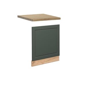 Vicco PREDNÝ PANEL Fame-Line Zelený a zlatý vidiecky dom 60 cm , AP Oak vyobraziť