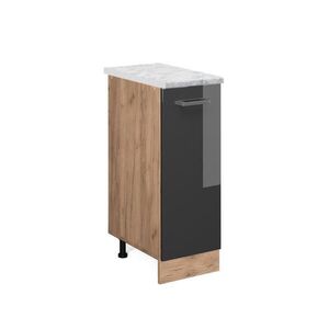 Vicco LEKÁRENSKÁ SKRINKA R-Line Antracit vysoký lesk 30 cm AP mramor vyobraziť