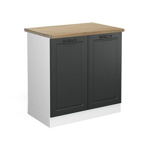 Vicco SPODNÁ SKRINKA POD DREZ R-Line Antracitový vidiecky dom 80 cm , AP Oak vyobraziť