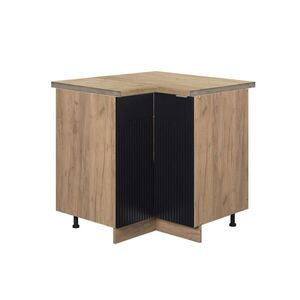 Vicco ROHOVÁ SPODNÁ SKRINKA Fame-Line Čierny pruhovaný 80.5 cm , AP Oak vyobraziť