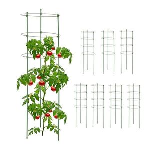 Relaxdays OPORA Zelená 8-dielna-súprava 90 cm vyobraziť
