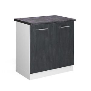 Vicco SPODNÁ SKRINKA POD DREZ R-Line Čierny betón 80 cm AP Antracit vyobraziť