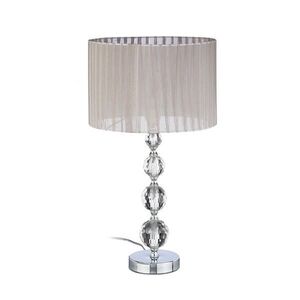 Relaxdays LAMPA Transparentná krištáľové sklo E27 vyobraziť