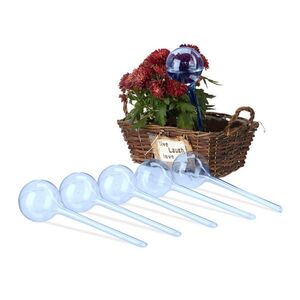 Relaxdays ZAVLAŽOVACIE-GULE Modrá 6-dielna-sada PVC 28 cm vyobraziť