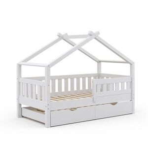 VitaliSpa DOMÁCA POSTEĽ Design biely 80x160 cm s hosťovskou posteľou vyobraziť
