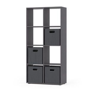 Vicco ROZDEĽOVAČ MIESTNOSTÍ Scutum Šedá 143 x 72 cm so 4 skladacími boxmi vyobraziť