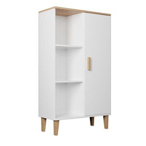 RAUMHIRSCH FURNITURE KNIŽNICA Denver Biela 80/120/35 cm vyobraziť