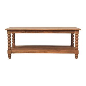 Artisan Furniture KONFERENČNÝ stolík s povrchovou úpravou Golden Teak, veľká otvorená priehradka, hnedý vyobraziť
