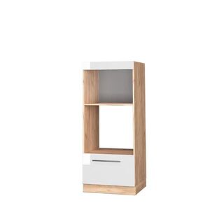 Vicco SKRINKA DO MIKROVLNKY Fame-Line Biely vysoký lesk 60 cm OTVORENÉ vyobraziť