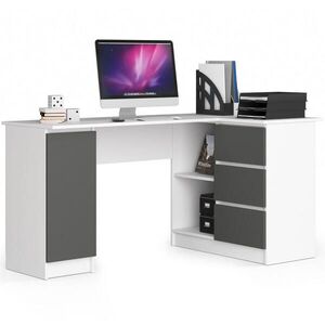 RAUMHIRSCH FURNITURE PÍSACÍ STÔL Biela, grafitovo šedá 77/155/85 vyobraziť