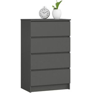 RAUMHIRSCH FURNITURE KOMODA grafitovo šedá 99/60/40 vyobraziť