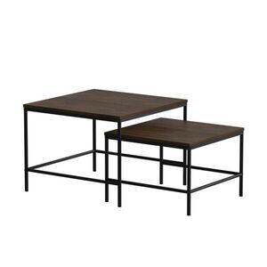 Vicco SÚPRAVA KONFERENČNÉHO STOLÍKA Ramio Rustikálny dub/čierna 60 x 60 cm 2 časti vyobraziť