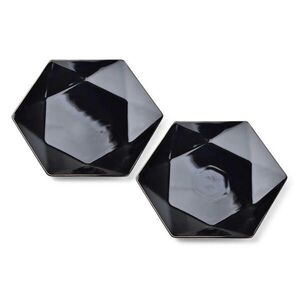 Mondex PLOCHÝ tanier Ralph Schwarz 32, 5/28, 5/3 cm keramický vyobraziť