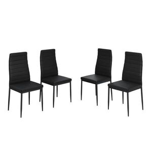 Vicco STOLIČKA DO JEDÁLNE Grand čierna 42.5 x 48 cm Sada 4 ks vyobraziť