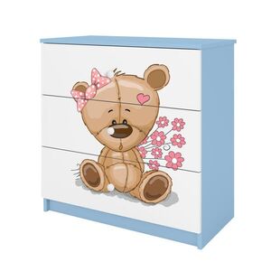 RAUMHIRSCH FURNITURE KOMODA Babydreams Medvedík s kvetinami 81/81/41 vyobraziť