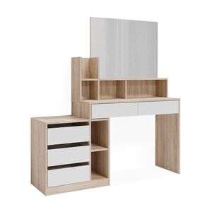 Vicco PÍSACÍ STÔL Anja Biela/Sonoma 139.8 x 40 cm so zásuvkami vyobraziť