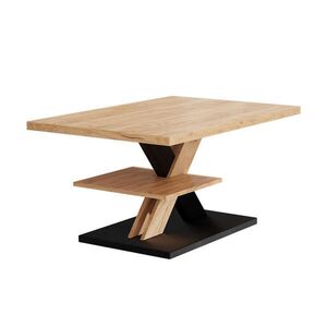 Vicco KONFERENČNÝ STOLÍK Arivo čierna 90 x 60 cm s policou vyobraziť
