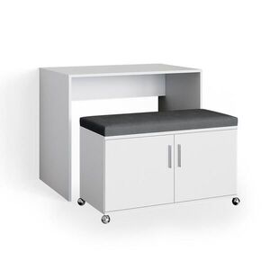 Vicco PÍSACÍ STÔL Flona biely 93.2 cm vyobraziť