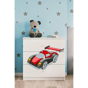 Petits-meubles KOMODA Babydreams Pretekárske auto 81/81/41 vyobraziť