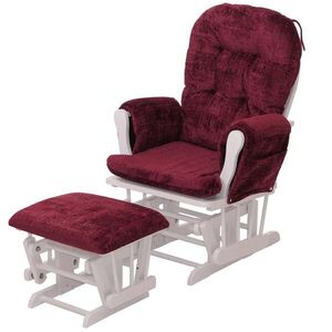 MCW RELAXAČNÉ kreslo Bordeaux, biele vyobraziť