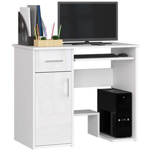 RAUMHIRSCH FURNITURE PÍSACÍ STÔL Biela, lesklá biela 74/90/50 vyobraziť