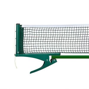 Relaxdays SIEŤ Zelená na stolný tenis 5-dielna sada s kovovými svorkami vyobraziť