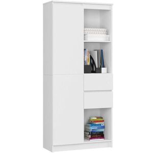 RAUMHIRSCH FURNITURE STOJACIA POLICA Biela 180/80/35 vyobraziť