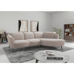Sit & More ROHOVÁ SEDAČKA, textil, sivobéžová vyobraziť