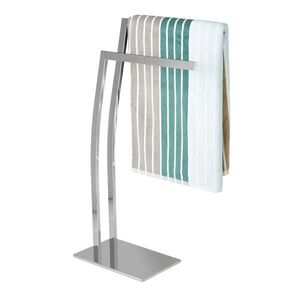 Relaxdays STOJAN NA UTERÁKY Strieborná nehrdzavejúca oceľ 2-tyče 84x32 cm vyobraziť