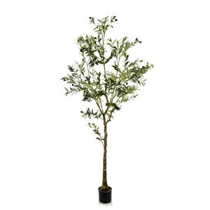 Mondex UMELÁ kvetina, olivovo zelená hnedá, 180/180/180 cm, plast vyobraziť