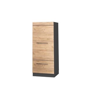 Vicco VYSOKÁ SKRIŇA Fame-Line, Dub Goldkraft/antracitová, 60 cm vyobraziť