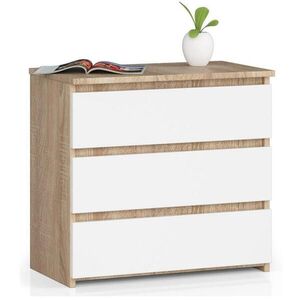 RAUMHIRSCH FURNITURE KOMODA z dubového dreva Sonoma, biela 57/60/35 vyobraziť