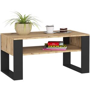 RAUMHIRSCH FURNITURE KONZOLOVÝ STOLÍK Dub Artisan, Čierna 45/92/50 vyobraziť