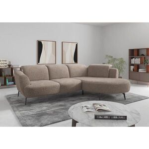 Sit & More ROHOVÁ SEDAČKA, textil, cappuccino vyobraziť