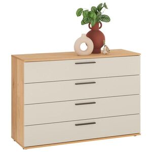 Dieter Knoll ŠIROKÁ KOMODA, piesková, farba duba, 120/83/46 cm vyobraziť