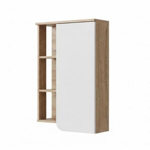 Vicco KÚPEĽŇOVÁ SKRINKA Karen Sonoma/White 50 x 75 cm s dverami a otvorenými priehradkami vyobraziť