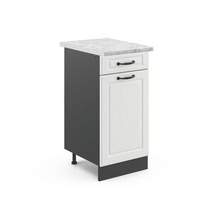 Vicco KUCHYNSKÁ SPODNÁ SKRINKA R-Line Biely vidiecky dom 40 cm , AP Marble vyobraziť