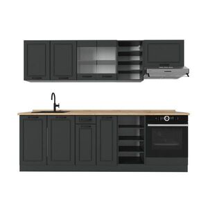 Vicco KUCHYNSKÝ KÚT R-Line Antracitový vidiecky dom/antracit 240 cm , AP Oak vyobraziť