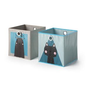 Vicco SKLADACÍ BOX 30X30 Sivá/modrá 30 x 30 cm Súprava 2 vyobraziť