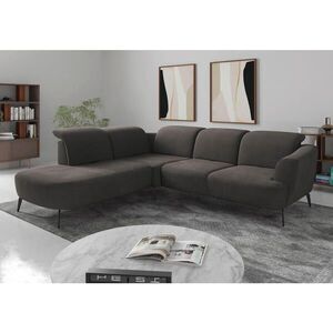 Sit & More ROHOVÁ SEDAČKA, textil, grafitová vyobraziť