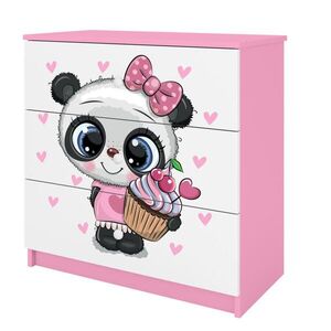 RAUMHIRSCH FURNITURE KOMODA Babydreams Panda 81/81/41 vyobraziť