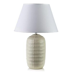 Mondex STOLOVÁ lampa Leti béžová 15/32/47 cm keramická vyobraziť
