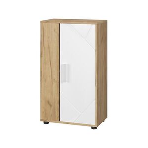 Vicco KOMODA Berno Dub Goldkraft/biela 50.1 x 87.3 cm s 2 priehradkami vyobraziť