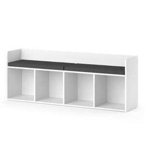 Vicco DETSKÁ POLICA Luigi biely 142.4 x 53.4 cm Bez skladacích boxov vyobraziť