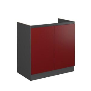 Vicco SPODNÁ SKRINKA POD DREZ R-Line Červená 80 cm Tvar J, bez pracovnej dosky vyobraziť