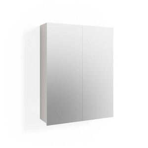 Vicco KÚPEĽŇOVÁ ZRKADLOVÁ SKRINKA Fredd Biely vysoký lesk 60 x 77 cm vyobraziť