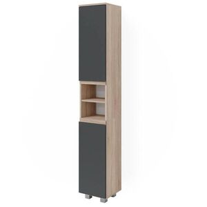 Vicco KÚPEĽŇOVÁ SKRINKA J-Shape Sonoma 30 x 190 cm vyobraziť