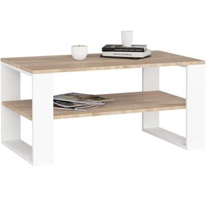 RAUMHIRSCH FURNITURE KONZOLOVÝ STOLÍK Dub Sonoma, biela 45/92/53 vyobraziť