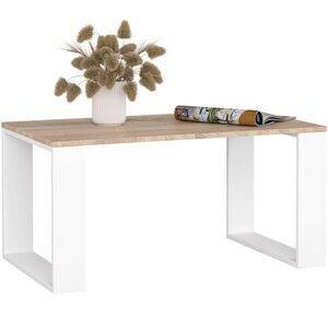 RAUMHIRSCH FURNITURE KONZOLOVÝ STOLÍK Dub Sonoma, biela 45/92/53 vyobraziť